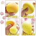 thumbnail image 4 of Stretchy Balls Stress Relief Peach Dough Ball (1-Pack) - Ideal for Kids and Adults - Squishy Stress Ball, Nee doh, Squeeze Ball, for Anxiety Relief, R, 4 of 4