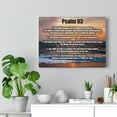 thumbnail image 3 of Scripture Walls  The Lord Reigneth Psalm 93 Bible Verse Canvas Christian Wall Art Ready to Hang Unframed, 3 of 10