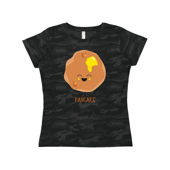 Inktastic Cute Kawaii Pancake Women's T-Shirt