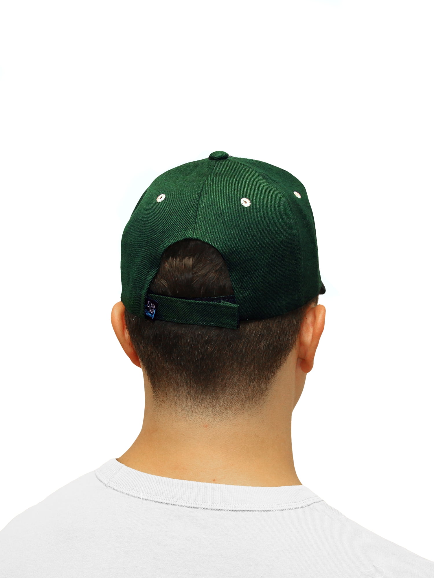 ISLAND CREW HAWAII CAP: Hi Hawaii W/ Island Logo, Green