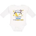 thumbnail image 3 of Inktastic I Love My Mom to the Moon and Back Cute Sheep Boys or Girls Long Sleeve Baby Bodysuit, 3 of 5