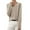 Khaki, variant on VgaVtl Long Sleeve Ladies Sweaters Cotton Winter Sweaters for Women Layering Solid Knitted Relaxed Fit Brown Sweaters