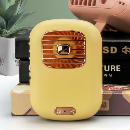 

Mairbeon Necklace Fan Portable Handheld ABS Adjustment Mini USB Fan for Outdoor