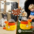 thumbnail image 3 of Interactive Dog Toys Food Puzzle Slow Feeder, Cat Treat Dispenser Toy Duck-Shaped Enrichment Toy for Small Medium Dogs and Cats, IQ Training and Exercise Small Animal Bowls(1Pcs), 3 of 7