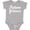 AC-Heather Grey, variant on Inktastic Future Dancer Childs Dancing Girls Baby Bodysuit
