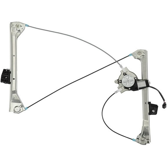 Front Left Power Window Regulator and Motor Assembly 1 - Compatible with 2001 - 2006 BMW 325Ci Base 2.5L 6-Cylinder 2002 2003 2004 2005