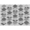 thumbnail image 1 of Ahgly Company Indoor Rectangle Patterned Gray Area Rugs, 2' x 4', 1 of 6