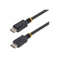 thumbnail image 2 of StarTech.com DisplayPort Cable with Latches - 15 ft 10 Pack DP 1.2 Cable - DisplayPort cable - DisplayPort (M) latched to DisplayPort (M) latched - DisplayPort 1.2 - 15 ft - 4K support - black (pack of 10), 2 of 10