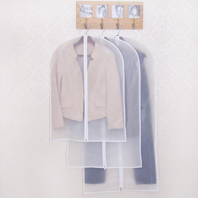 5 Bolsas de Ropa , Bolsa de Ropa Colgante para Almacenamiento O para Viajes, Protectoras de Ropa Impermeables Y Contra El Polvo Tr 60x80cm BLESIY Cubierta antipolvo para ropa