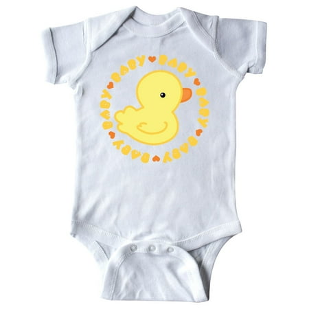 

Inktastic Baby Yellow Duck Cute Outfit Gift Baby Boy or Baby Girl Bodysuit