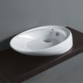 thumbnail image 5 of Whitehaus Britannia Oval Above Mount Basin with Single Faucet Hole Drill, 5 of 5