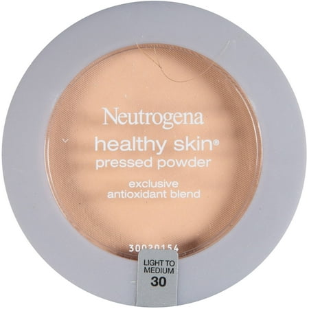 Neutrogena Healthy Skin Pressed Powder, Light to Medium [30] 0.34 (Best Pressed Powder For Oily Skin Drugstore)