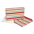thumbnail image 6 of American Greetings Wrapping Paper Sheets with Gridlines, Red and White Patterns (12-Sheets, 100 sq. ft), 6 of 8