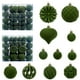 thumbnail image 3 of 48 Pcs Velvet Christmas Balls Flocked Christmas Tree Ornaments Plastic Balls Xmas Decorative Hanging Ornaments Christmas Tree Decoration, 3 of 9