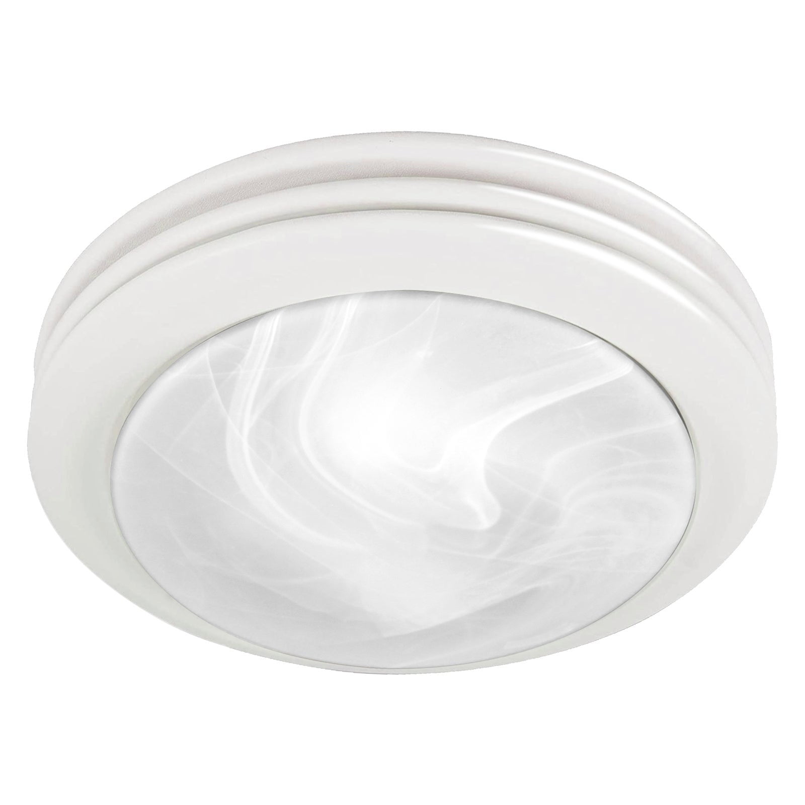 Ultra Quiet Bathroom Exhaust Fan with LED Light 80CFM 2.0 Sones Round