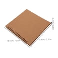 thumbnail image 2 of OULII Scrapbook Wedding Album Scrapbook Photo Albums Thick Kraft Paper Black 1Set for Parents Photo Storage, 2 of 8