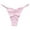 Pink, variant on Lroveb Cotton Underwear for Women Sexy Plus Size Fold Ice Silk Breathable Thin Strap Low Waist Briefs