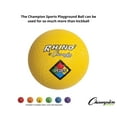 thumbnail image 5 of Champion Sports Rhino Playground Balls 8.5"D - Two Ply, Nylon Wound, YELLOW, 5 of 7