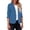 BU1, variant on GJSYRH Business Blazers for Women Casual Fall Open Front Long Sleeve Work Office Suit Dressy Lightweight Y2K Jackets Outfits Navy XXXXL