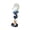 Dark Blue, variant on WLPZXP Decorative seahorse figurines, seahorse statue, rustic wooden sculpture, coastal White