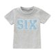 thumbnail image 1 of Blusa Manga Larga Niños Gibobby camiseta de Manga corta bordado letras gris 18-24 meses, 1 of 5