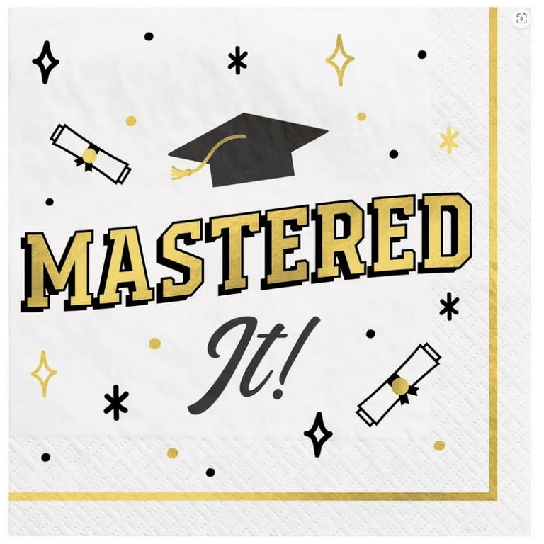 Emoji Graduation Dinner Plates 8 Count - Party Supplies '50875