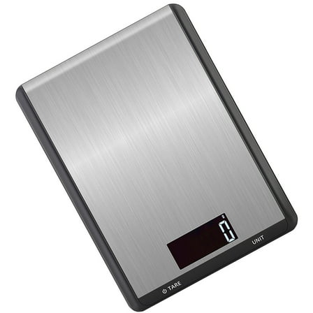 1pc Stainless Steel Kitchen Scale Kitchen Gadget without Battery (Random Color)