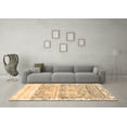 thumbnail image 3 of Ahgly Company Indoor Rectangle Abstract Orange Modern Area Rugs, 7' x 10', 3 of 4