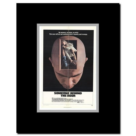 Someone Behind The Door Framed Movie Poster Walmart Com