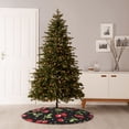 thumbnail image 6 of Defioc Sweet Red Cherry for Christmas Tree Skirt Snowman Xmas Tree Skirt Farmhouse Christmas Decorations Tree Mat for Holiday Party Decor-36", 6 of 6