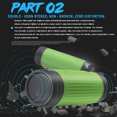 thumbnail image 4 of X2 inalámbrico Bluetooth 4.0 altavoz bicicleta impermeable al aire libre Super Bass, 4 of 8