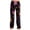 Purple, variant on Womens Halloween Comfy Pajama Pants Pumpkin Face Print Casual Elastic Waist Pjs Lounge
