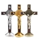 thumbnail image 4 of 2 piezas de aleación de Jesús Cruz crucifijo estatua de Cristo para decoración de para hogar del coche Hugo Crucifijo Cruz Adorno Decoración, 4 of 10