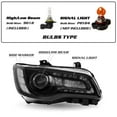 thumbnail image 4 of For 2011-2023 Chrysler 300 Headlights LED DRL Projector Black Clear Lens Headlamp LH+RH, 4 of 9