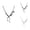 Black, variant on Novelty Dinosaur Skeleton Pendant Necklace for Women Men Fashion Jewelry Accessories Gift