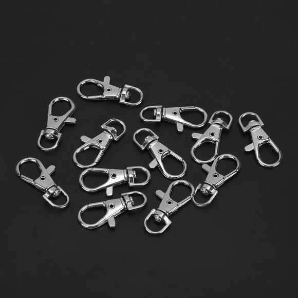 Dioche 1.4 X 0.6 X 0.2in Lobster Claw Trigger Hook, Not Easy To Rust Birdcage Door Lock, Durable Iron Material, For Bird Bird Cage Pet Store Pet