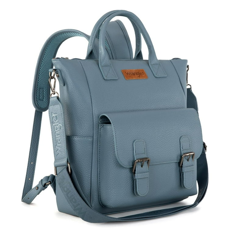 バッグ GREGORY leather logo mission pack 2way Wrangler Backpack Purse for Women Medium Size Convertible