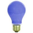 thumbnail image 2 of 2Pk - Sunlite 25w A19 120v E26 Medium Base Ceramic Blue Colored Light Bulb, 2 of 2