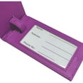 thumbnail image 4 of Magnetic Luggage Tag, 2pk, Purple TR1260PR, 4 of 5