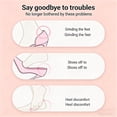 thumbnail image 6 of Anti-Slip Heel Liners Soft Cushion Heel Protector Pads for Women Men Shoes, Non-Slip Shoe Inserts, Improved Shoe Fit and Comfort,Stop Heel Slip, for Blister Prevention, 6 of 7