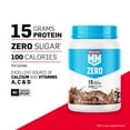 thumbnail image 5 of Muscle Milk Zero Protein Powder, 100 Calorie Zero Sugar, Vanilla Creme Flavor, 1.65 Pound Canister, 5 of 10