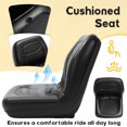 thumbnail image 4 of KOJEM High Back Seats Compatible with John Deere Gator XUV 850D 620I TX 4X2 Turf TX 4X2 4X2 HPX F735 F725 F710 GX355 GX345 Replacement for VG11696 Black, 4 of 11