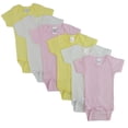thumbnail image 1 of Bambini Pastel Niñas De Manga Corta Pack De 6 - Medio Bambini CS_003M_003M, 1 of 1