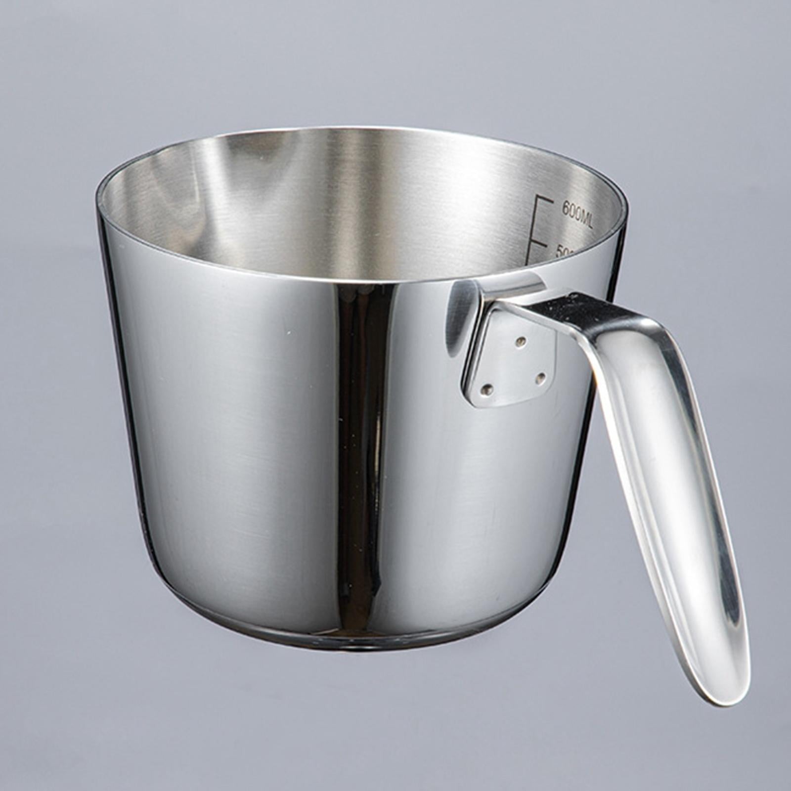 Fiocias Accurate Milk Frother Cup Durable Milk Frothing Pitcher Jug for Tea Coffee Sugar
