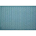 thumbnail image 1 of Ahgly Company Machine Washable Indoor Rectangle Contemporary DarkCyan Green Area Rugs, 3' x 5', 1 of 7