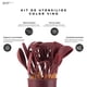 thumbnail image 3 of Utensilios Cocina Silicón con soporte Kochstelle, color Vino 12 piezas Kochstelle UT002100V, 3 of 5