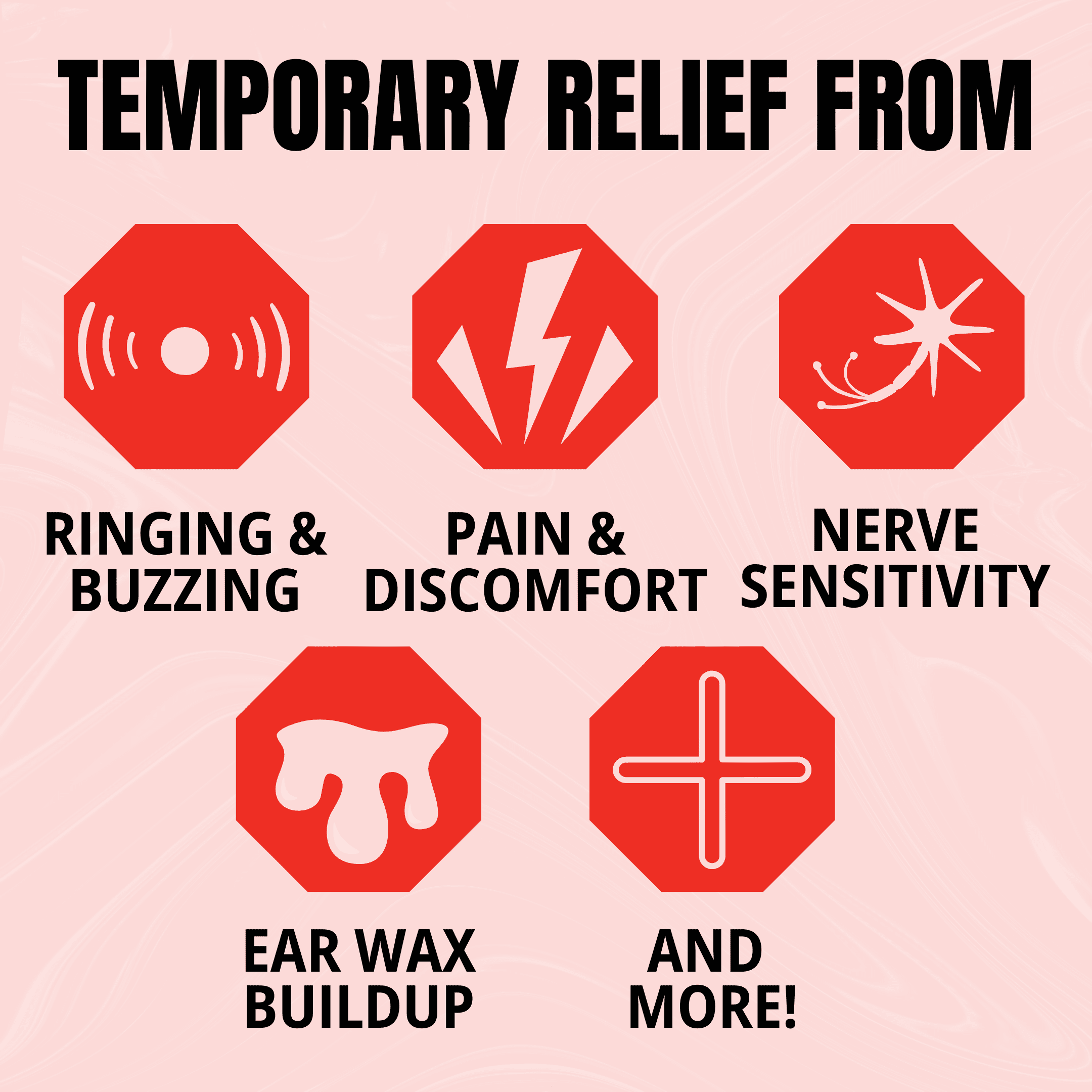 The Relief Products, Natural Ears, Ring Relief Ear Drops, Tinnitus Symptoms such as Ear Ringing, 1 Count, 0.33 fl oz