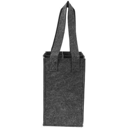 

1Pc Portable Felt Red Wine Bag Wine Gift Bag Felt Champagne Holder for Storage