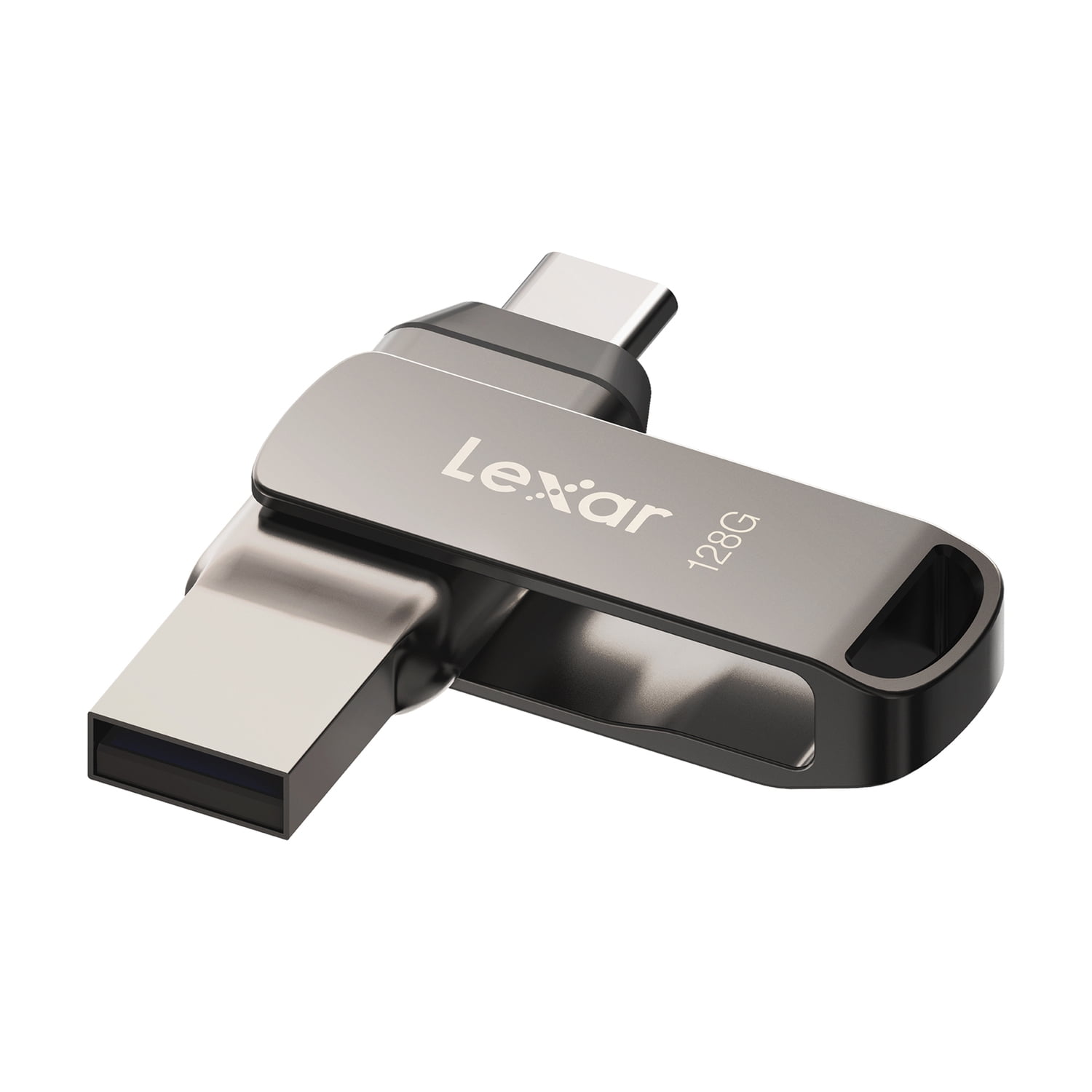Lexar LJDD400128G-BNQNU JumpDrive D400 USB 3.1 Dual Drive with USB-C and USB-A Connectors (128 GB)