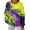 Multicolour, variant on Tauxra Womens Casual Long Sleeve Pullover Tops for Women, Round Neck Button Down Knit Sweater, Solid Color Threaded Blouse, Loungewear Spring Shirt